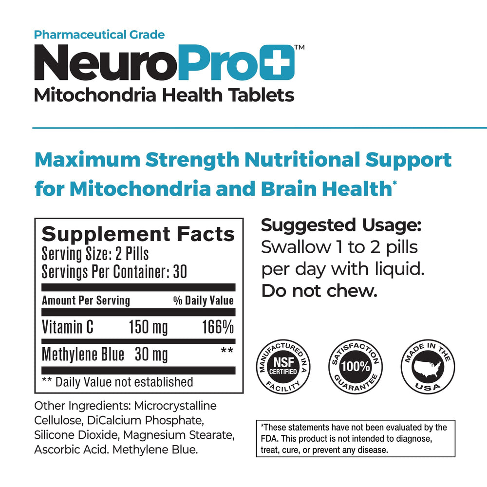 Best 365 Labs NeuroPro+ bottle front view highlighting two-month supply.