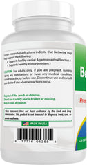 Best Naturals Berberine Plus made in USA facility for quality
