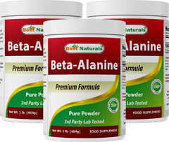 Best Naturals Betaine Anhydrous powder container highlighting purity and serving size