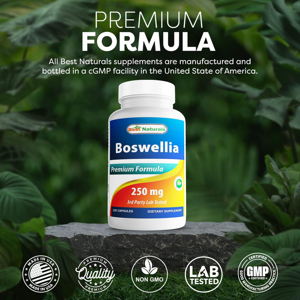 Best Naturals Boswellia Serrata Joint Health pack of 3 bottles for steady supply
