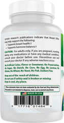Best Naturals Breast-Ultra bottle with GMP-compliant facility badge.