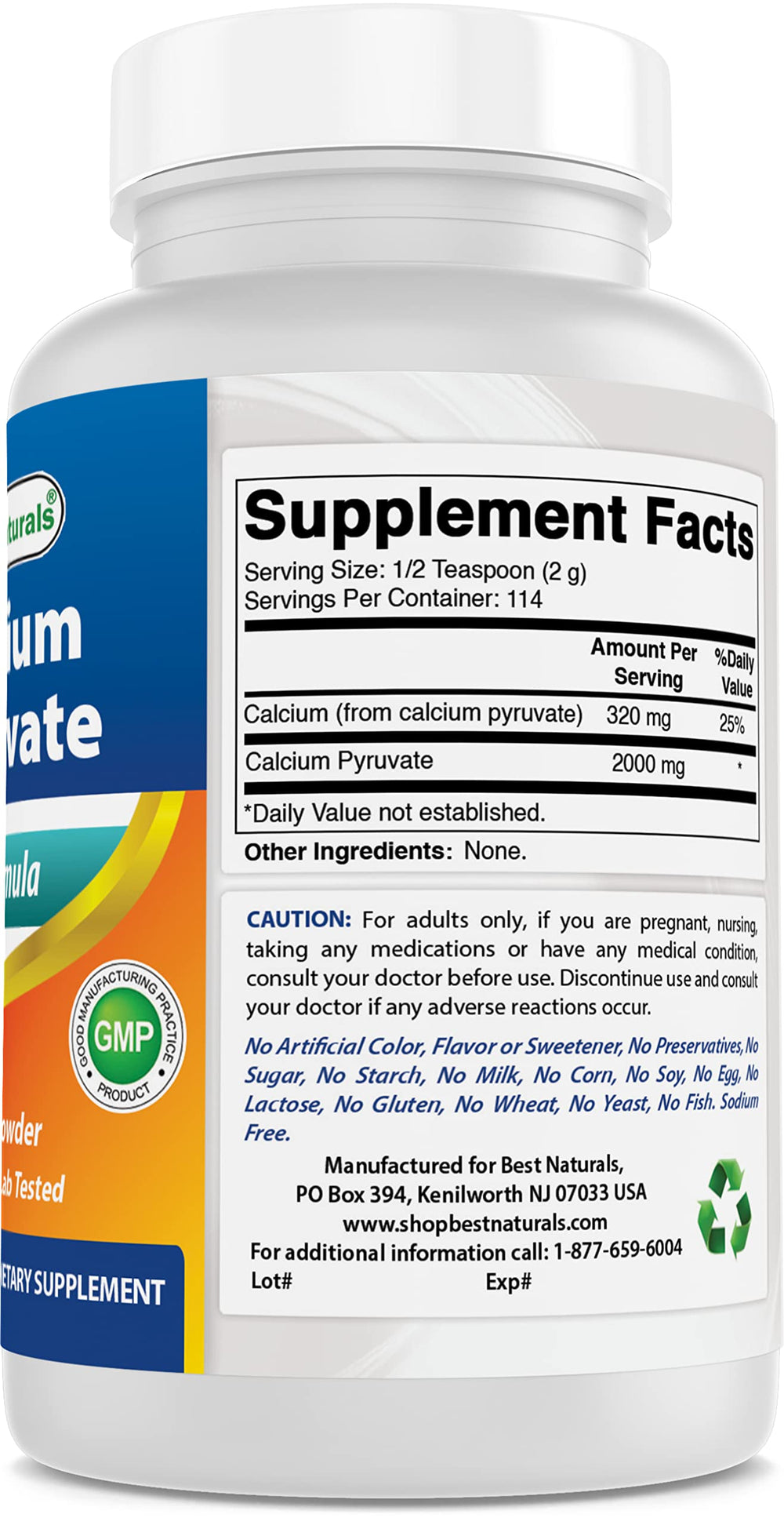 Best Naturals pack image conveys three bottles for convenience