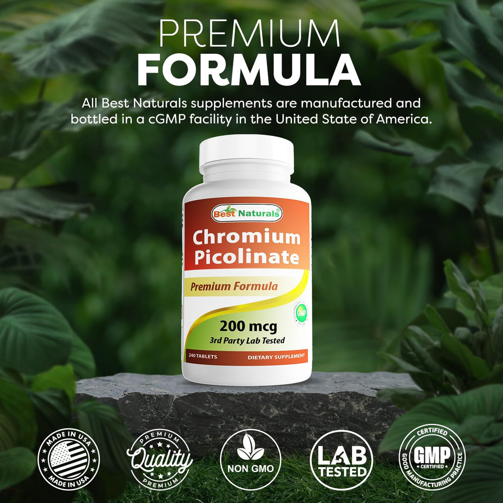 FDA-registered facility badge indicating USA-made production for Best Naturals
