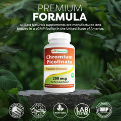 FDA-registered facility badge indicating USA-made production for Best Naturals