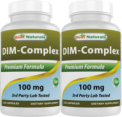Best Naturals DIM Complex bottle front for daily wellness routine