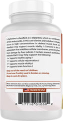 Pack of 3 bottles from Best Naturals L-Carnosine 500 mg offers value.