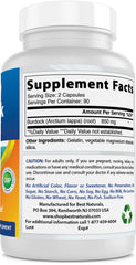 Best Naturals lab tested seal communicates purity and quality assurance.