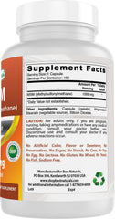 Best Naturals MSM capsules neatly organized for a consistent daily regimen.