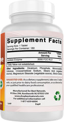 Best Naturals tablets shown, third-party lab tested for purity and quality