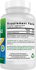 Best Naturals packaging display for the Vitamin B2 bottle set