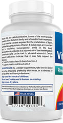 Best Naturals Vitamin B6 bottle with gluten-free and non-GMO seals.