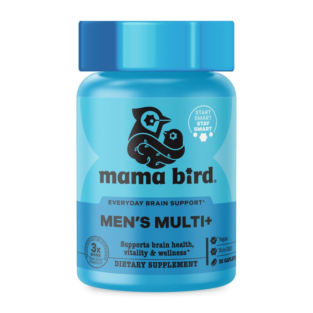 Best Nest Wellness Men's Multi Plus caplets in bottle support daily energy and focus.