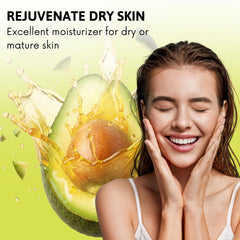 Best of Nature Avocado Oil for skin care showing unscented formula for daily moisturization.