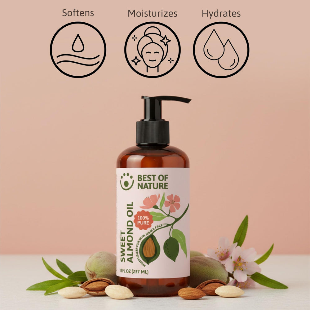 Best of Nature Sweet Almond Oil aromatherapy carrier for blends.
