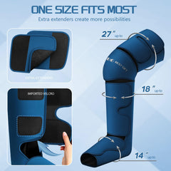 Bestgift advanced air bag technology delivers progressive pressure for a deeper massage.