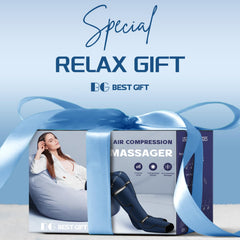 Bestgift leg massager knee area provides heat-only relief