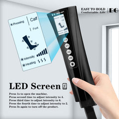 Bestgift remote-controlled massager showing modes for customizable therapy.