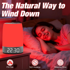 Bestkid red light lamp soft glow for immersive relaxation and focus