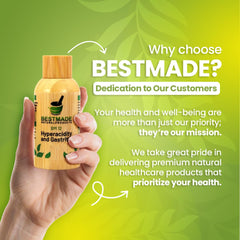 Bestmade BM12 drops on table suggest simple daily routine integration.