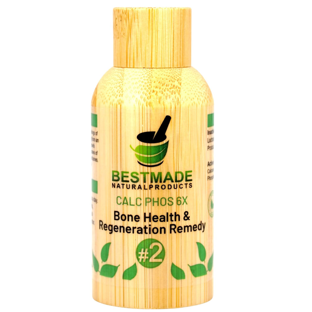 Bestmade Calcarea Phosphorica 6X bottle promotes natural bone support.