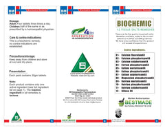 Front packaging and label of Bestmade emphasizing natural ingredients.