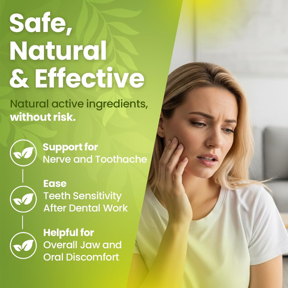 Bestmade BIO23 label identifies post dental care benefits and ingredients.