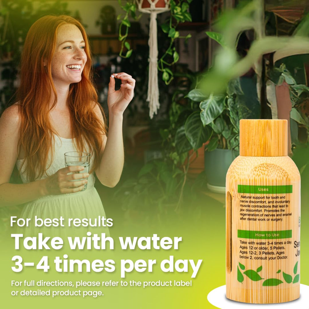 Bestmade Toothache and Nerve BIO23 on a shelf for daily holistic oral wellness.