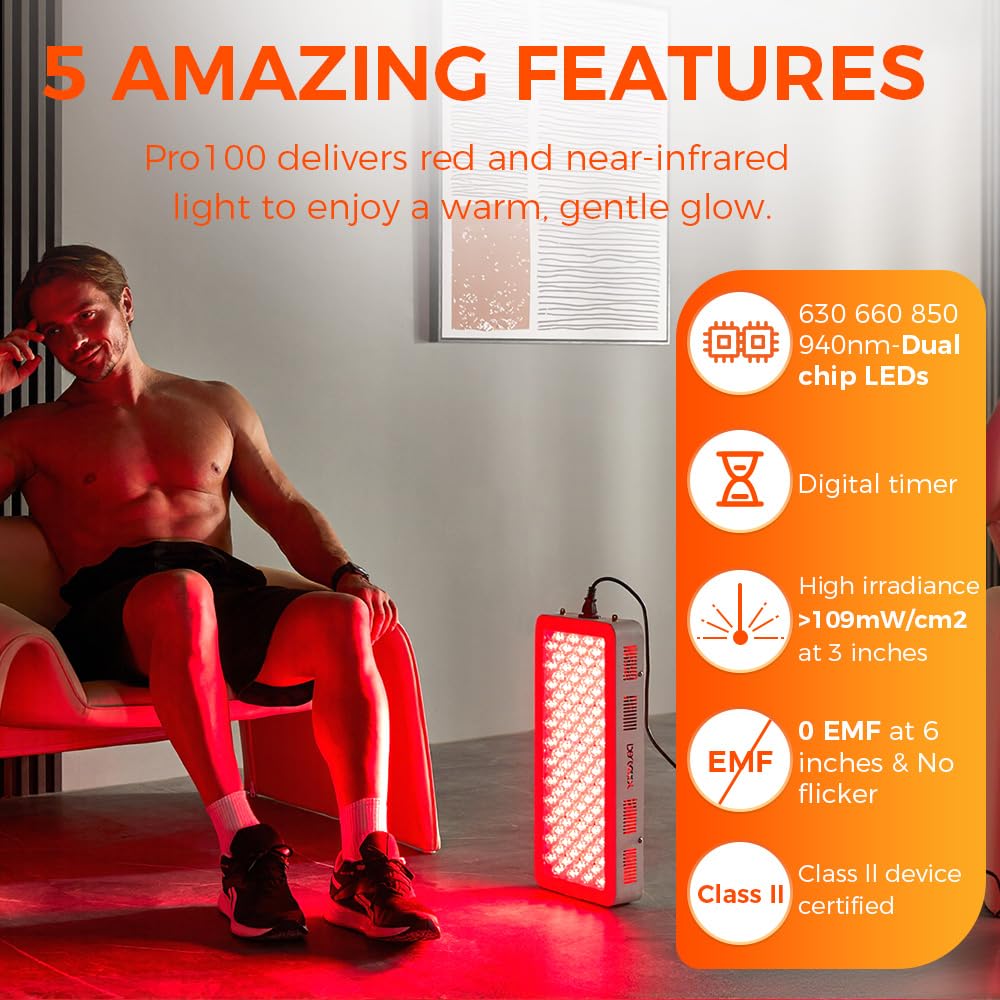 Bestqool red and near-infrared light with low heat.