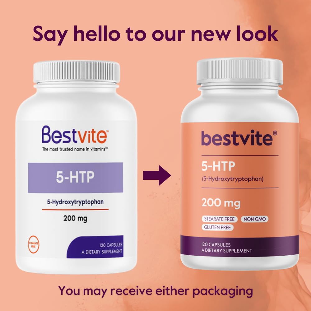 Bestvite 5-HTP capsule texture closeup hints quality.
