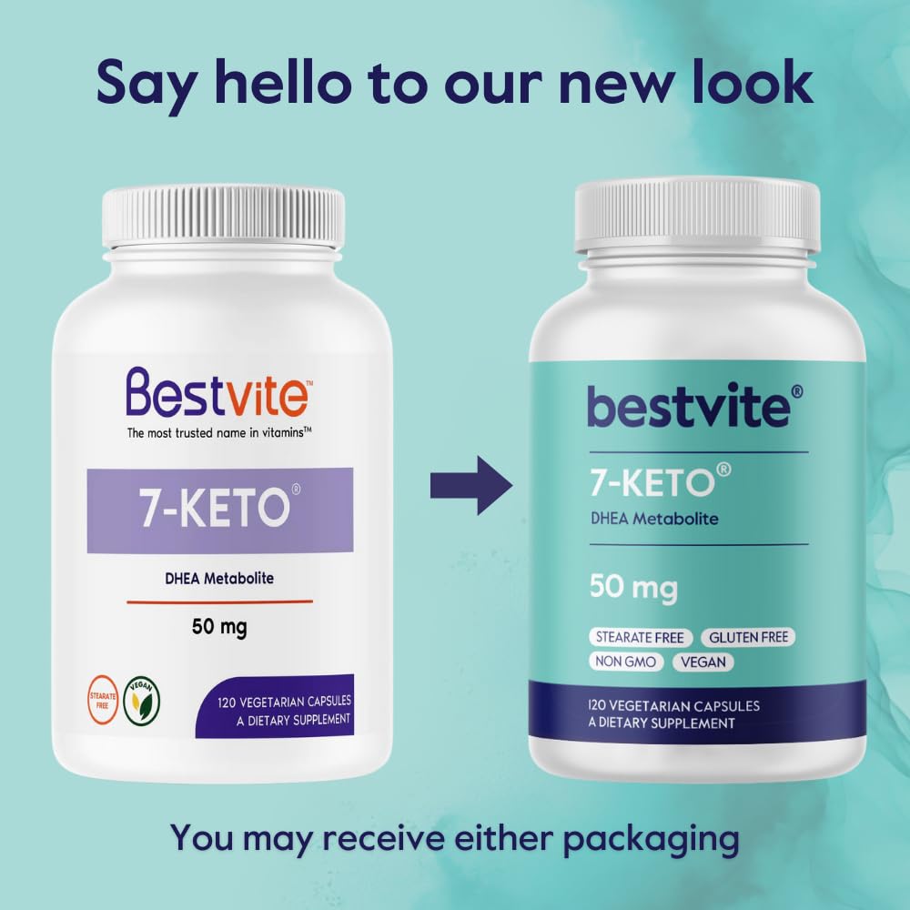 BESTVITE 7-Keto packaging in box for easy storage.