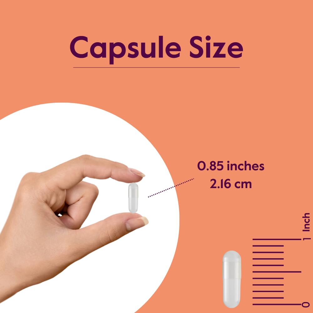 Bestvite ingredients panel highlights 500 mg per capsule