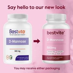 BESTVITE D-Mannose NSF GMP facility label; trusted manufacturing.