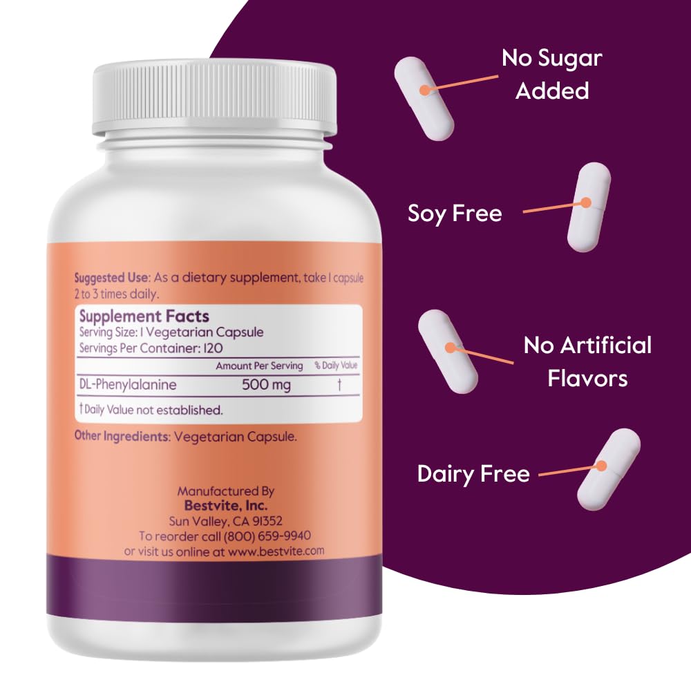 Bestvite DL-Phenylalanine 2-pack box showcases value for ongoing wellness routines