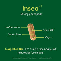 BESTVITE InSea2 packaging notes vegan, non-GMO, gluten-free qualities.