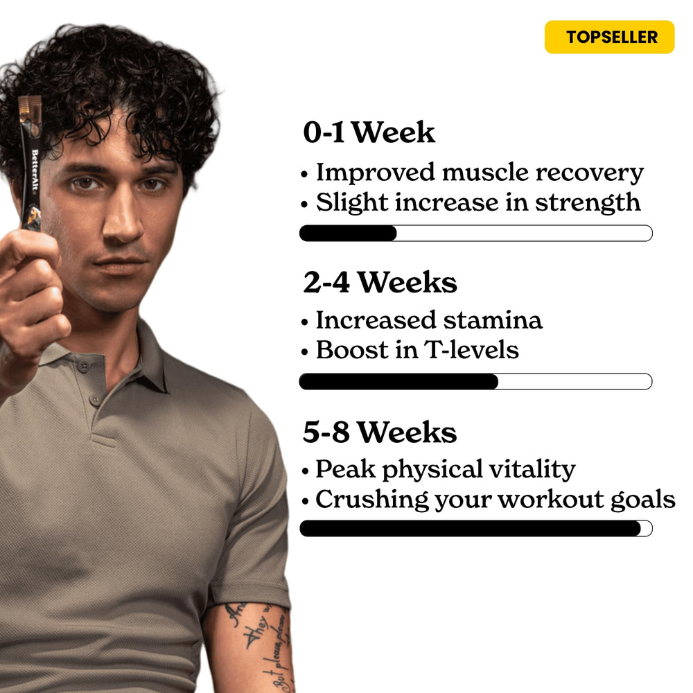 Better Alt Shilajit Honey Stick in-use supports active lifestyles.