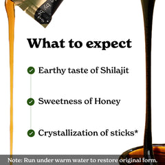 Better Alt Shilajit Sticks Immunity Support with antioxidant-rich honey.