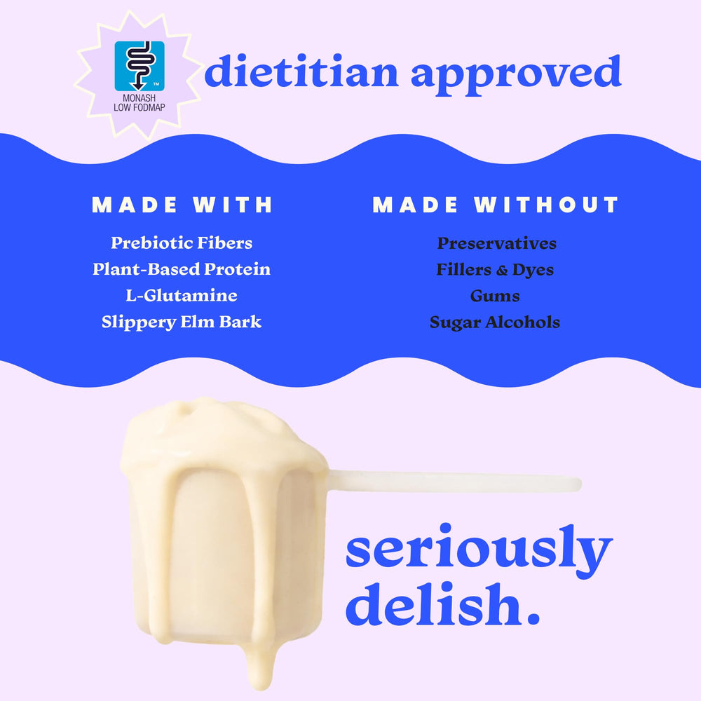 Better Blends with L-glutamine for gentle, plant-based digestion support