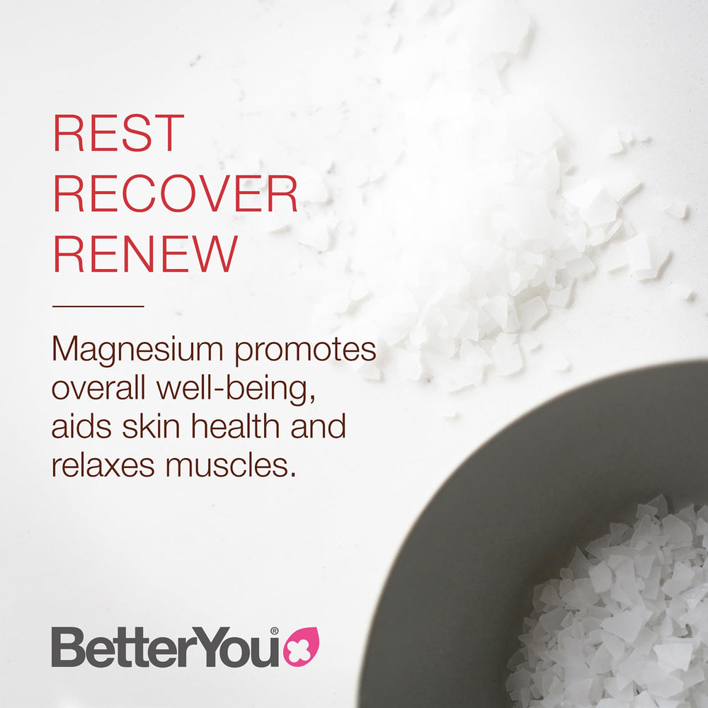 BetterYou Magnesium Joint Body Spray label closeup highlighting ingredients