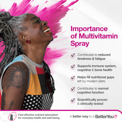 BetterYou MultiVit spray nozzle close-up for quick, mess-free dosing