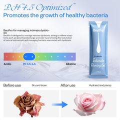 Beuifvo Probiotic Gel travel-friendly packaging for on-the-go care.