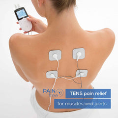 Beurer EM49 tens programs screen offers tailored pain relief options