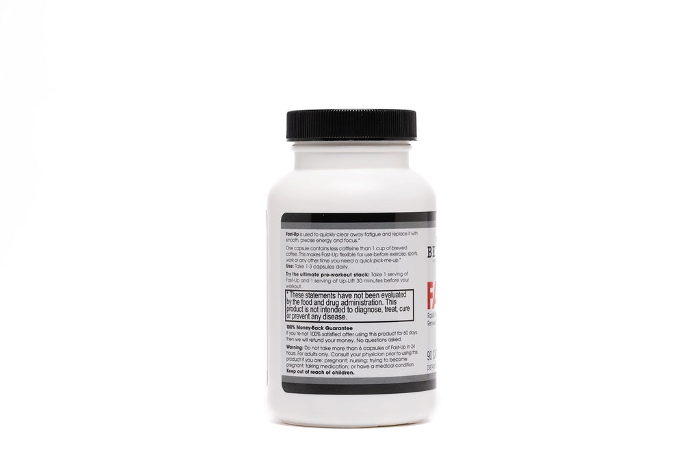 Beverly International Fast-Up capsules offer steady energy during study