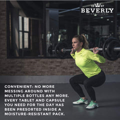 Athlete-focused daily multivitamin with no banned substances for active users.