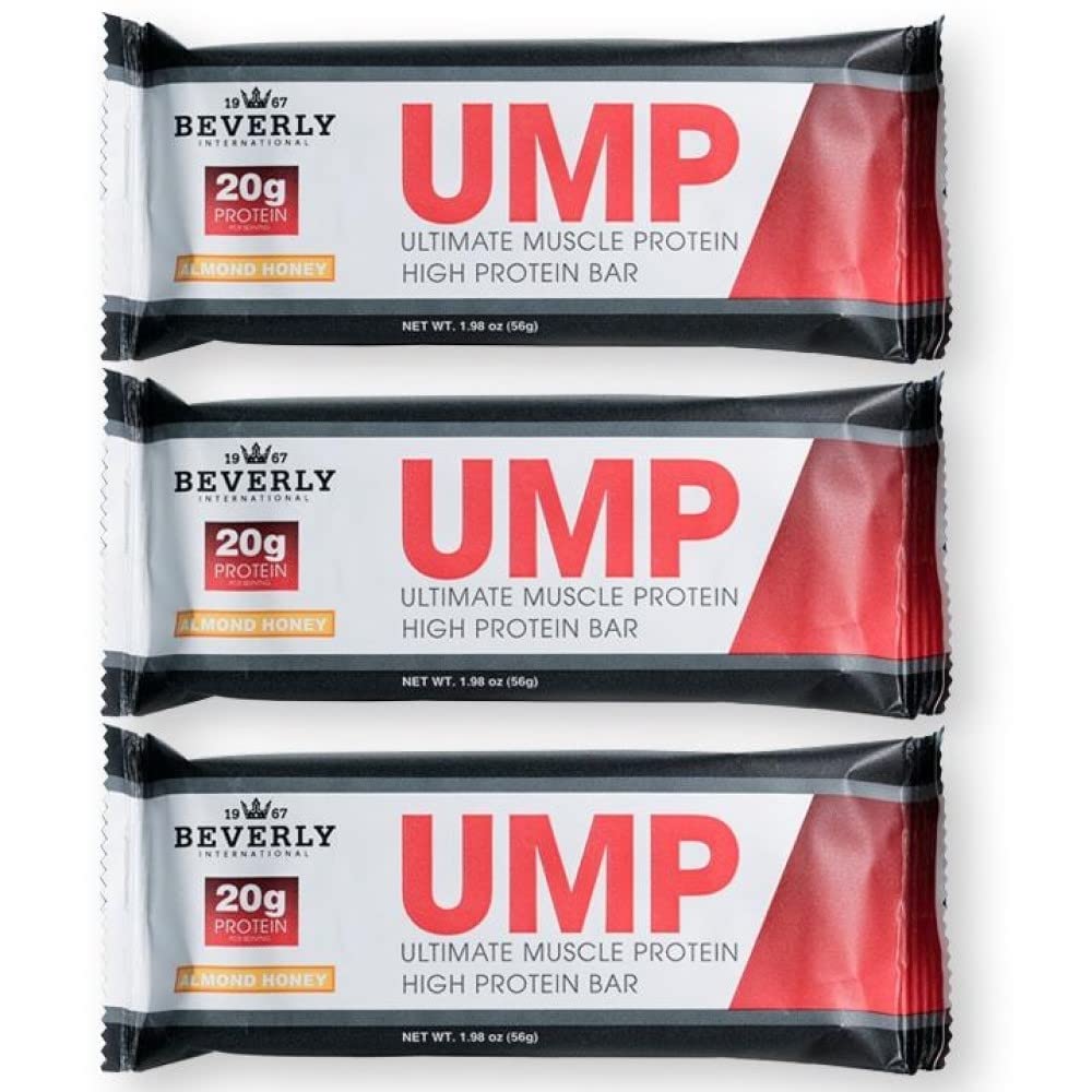 Beverly International UMP bar ready-to-eat snack after training