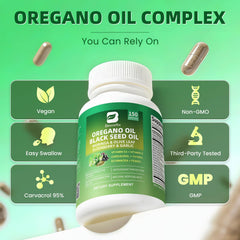 B BEWORTHS garlic note on respiratory-ready support bottle.