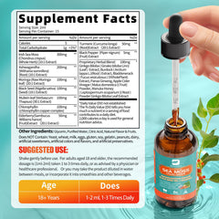 B BEWORTHS Sea Moss Drops with manuka honey for natural flavor