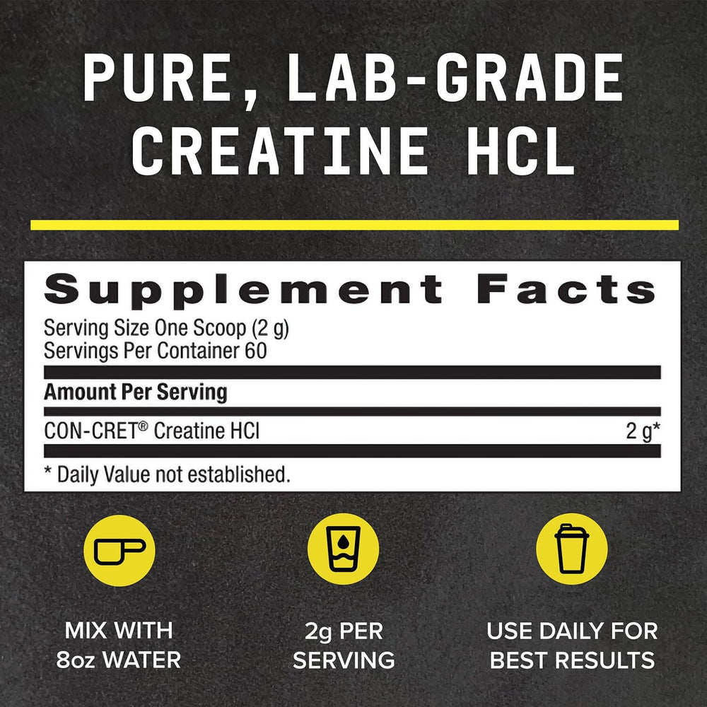 Lab-grade Beyond Raw Creatine HCl emphasizes quality ingredients
