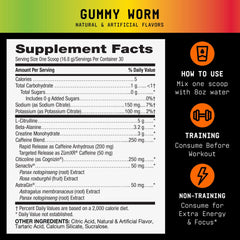Beyond Raw LIT V2 label close-up highlighting key ingredients and energy