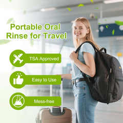 BFZMSLY hotel-room oral care kit with compact mouthwash.