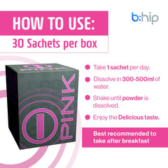 BHIP Pink for Women Alive supports active women with on-the-go energy.
